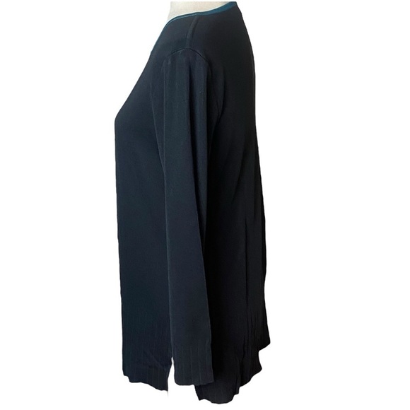 Mistook jersey knit tunic top black size M/L - Picture 2 of 5